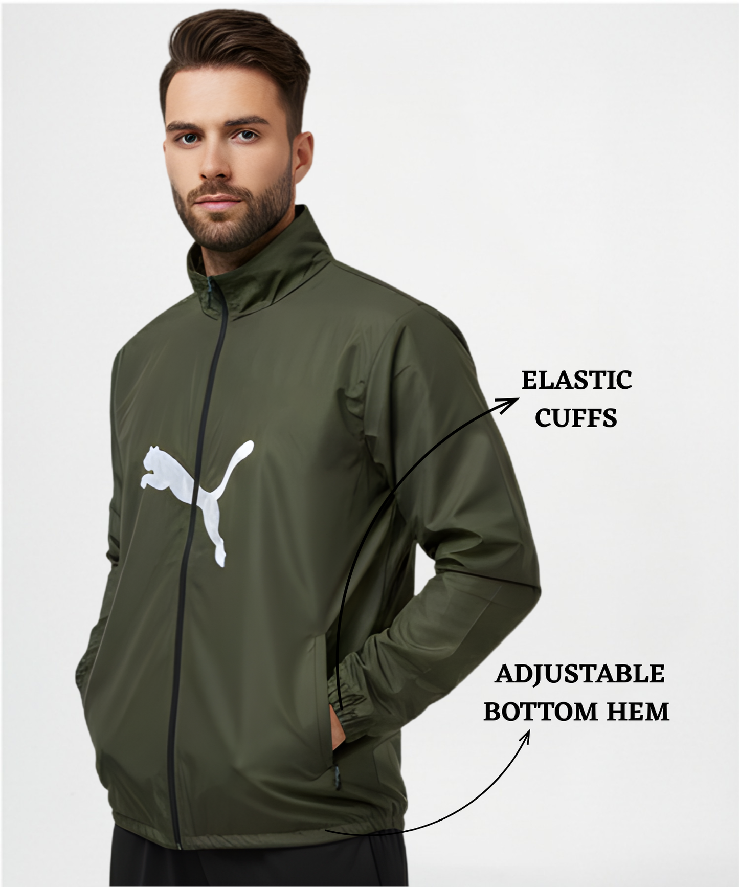 Imported Premium Quality TPU Windcheater (GSM 350) | Rice-knit fabric inside