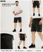 Hybrid Fit Shorts - Imported Dobby Lycra(GSM 260)