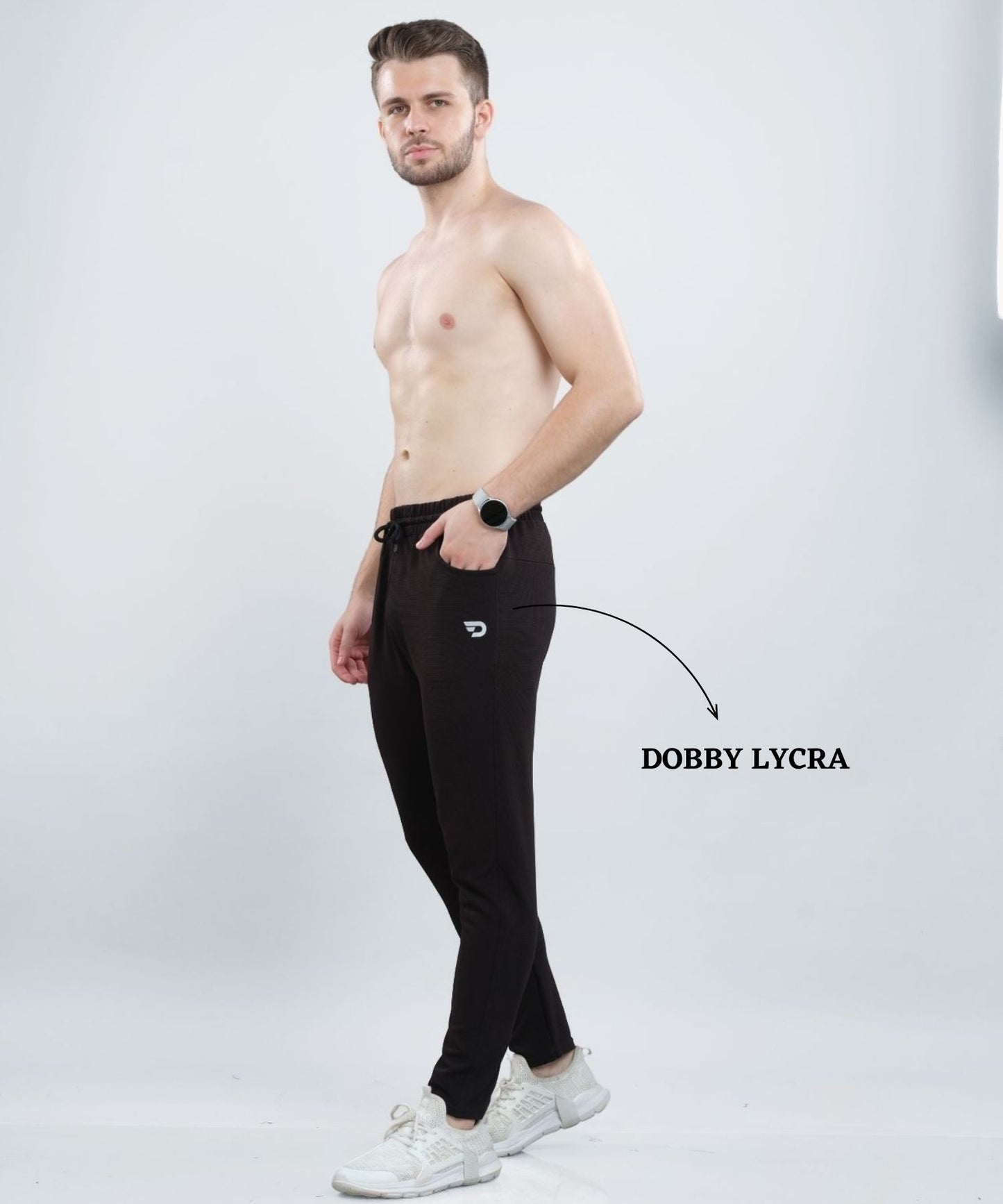 PowerFit – Imported Dobby Lycra | 280 GSM | Regular Fit