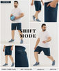 Hybrid Fit Shorts - Imported Dobby Lycra(GSM 260)