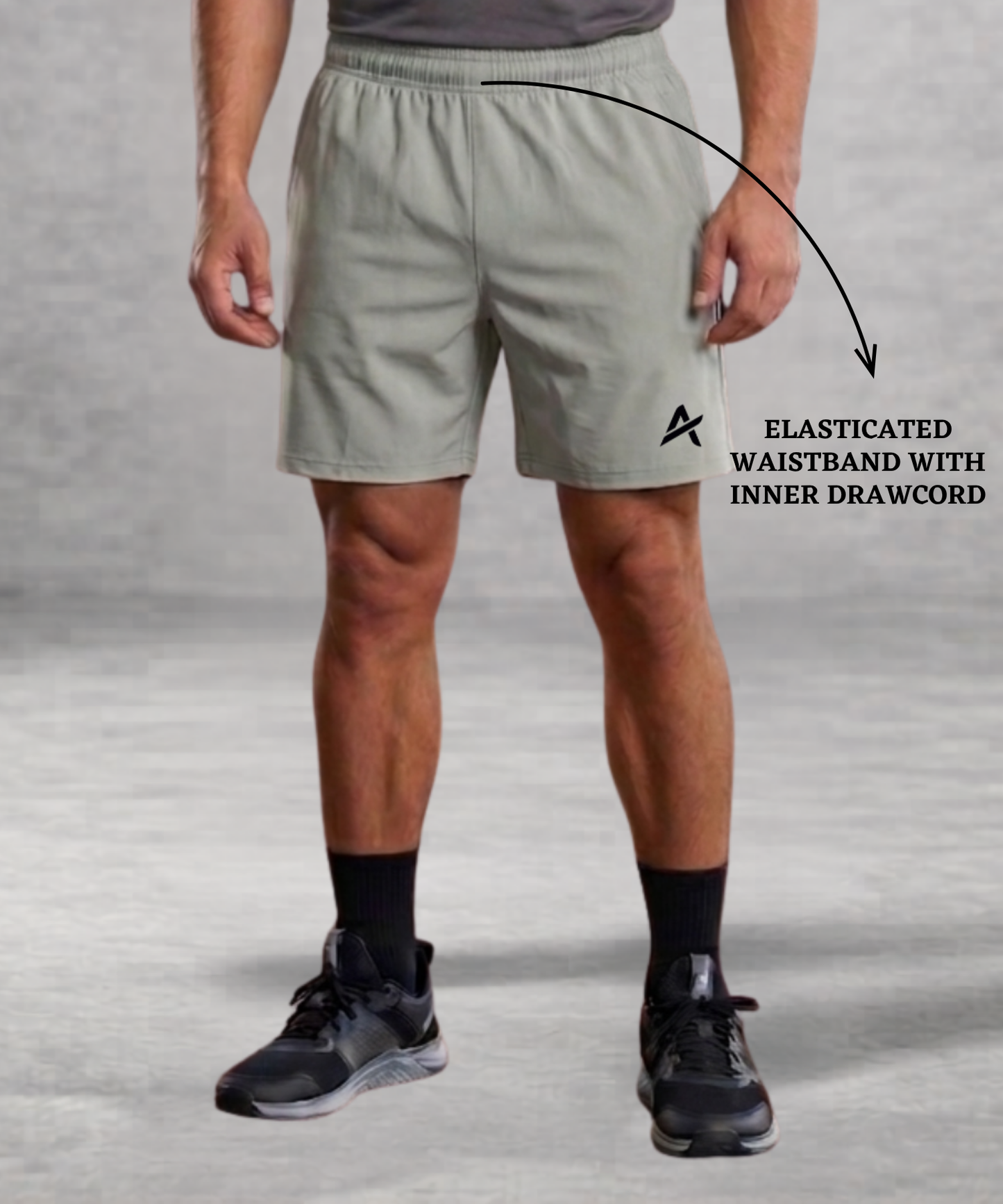 Imported NS Parachute Lycra  Shorts (12% Lycra 130 GSM) | Athvix Active Wear By Denmonk