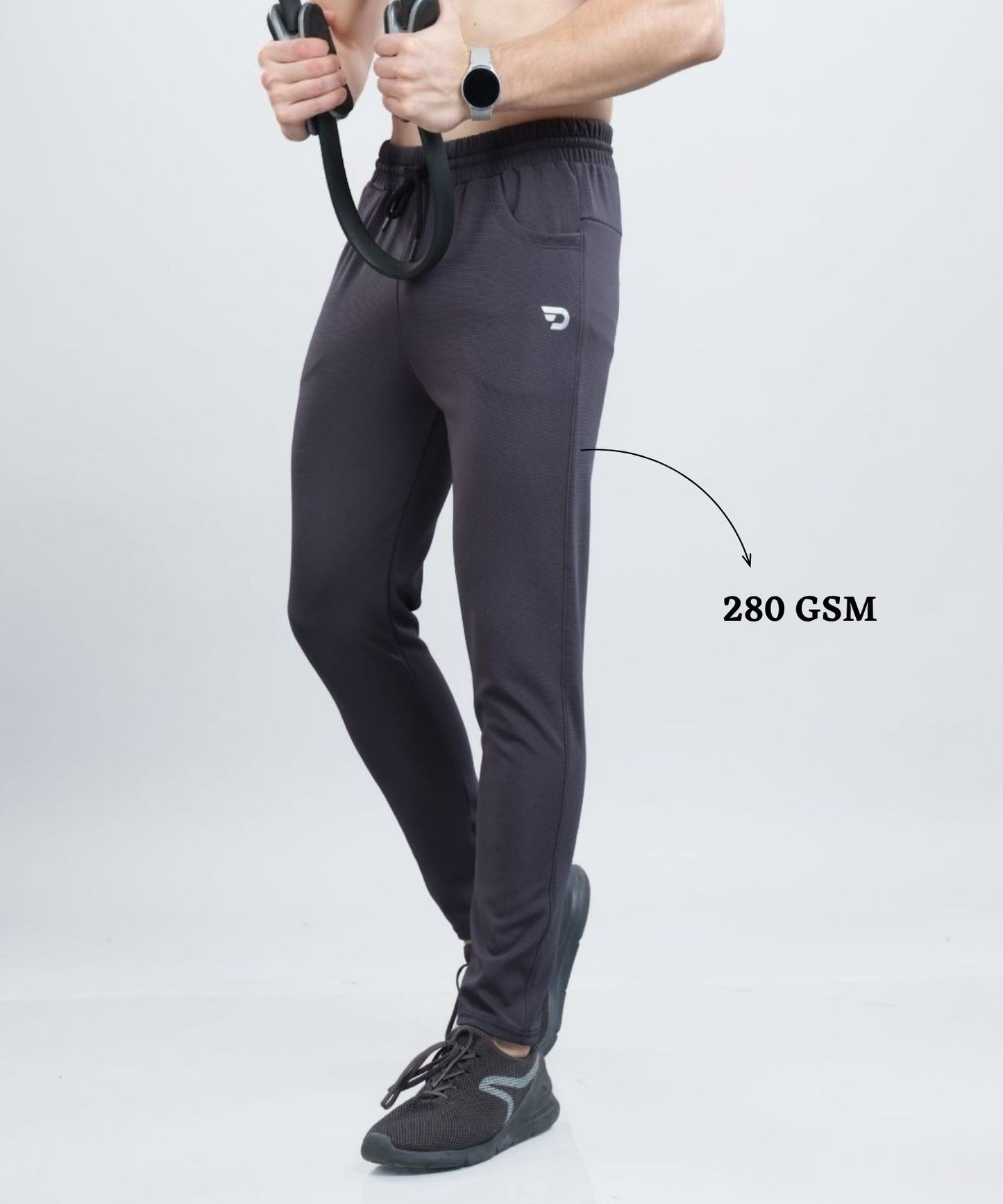 PowerFit – Imported Dobby Lycra (280 GSM)| D-Pocket