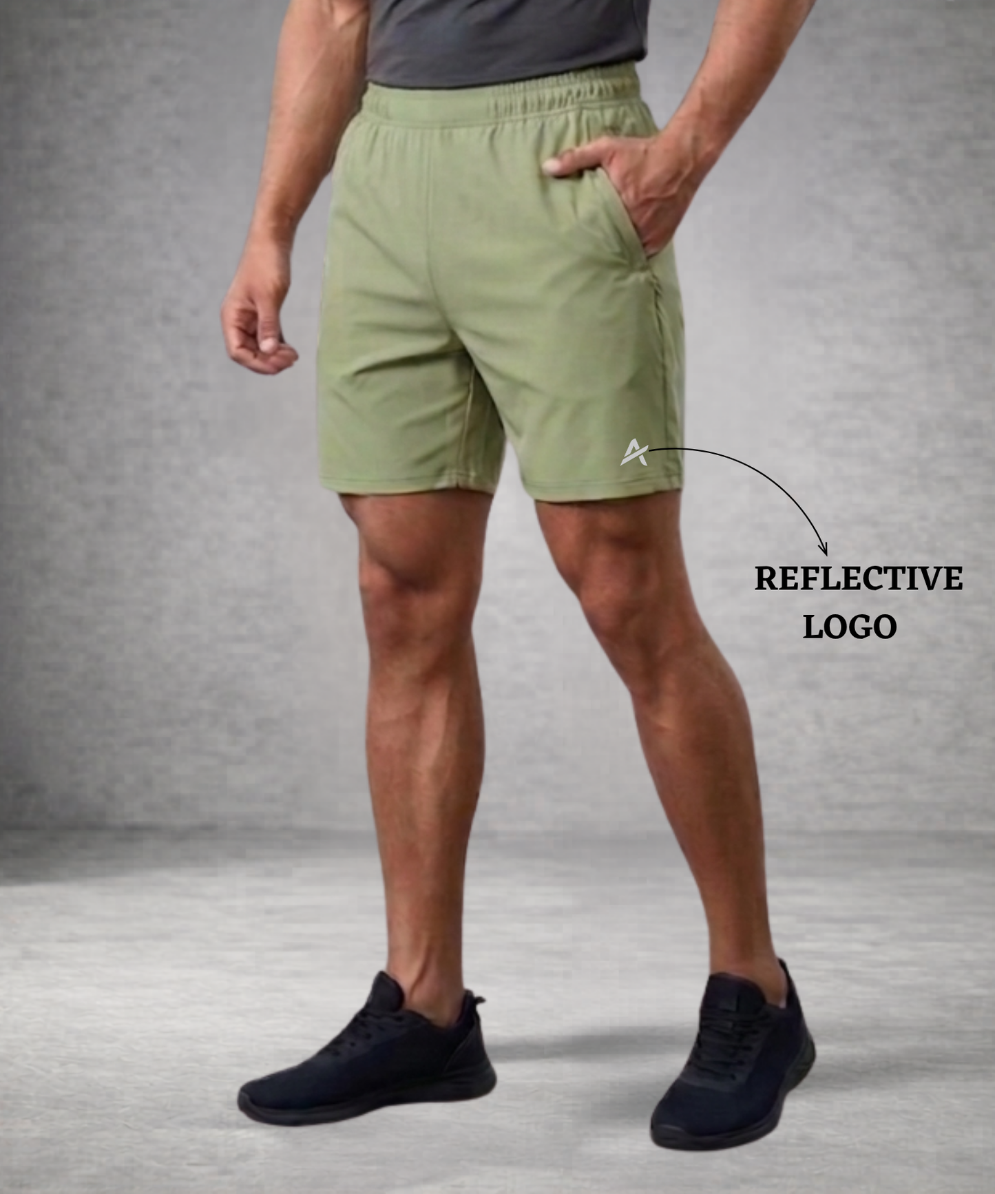 Imported NS Parachute Lycra  Shorts (12% Lycra 130 GSM) | Athvix Active Wear By Denmonk