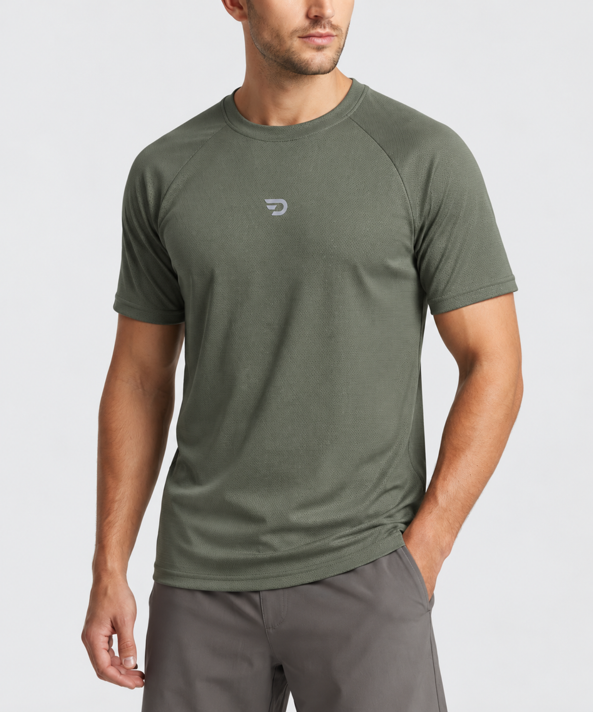 Denmonk Men's Imported Micro Bird Eye Half Sleeve T-Shirt | 180 GSM | Regular Fit