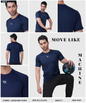 Men’s Jacquard Lycra Half- Sleeve T-shirt - Imported Jacquard Lycra (GSM 180-190)