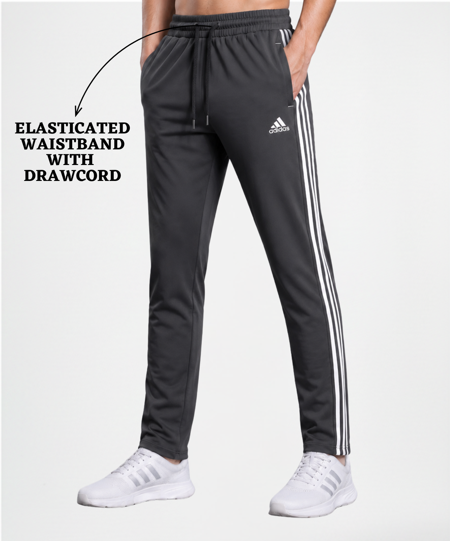 Imported Ns Parachute Lycra TrackPant (15% Lycra 145 GSM)| 3 strip Design