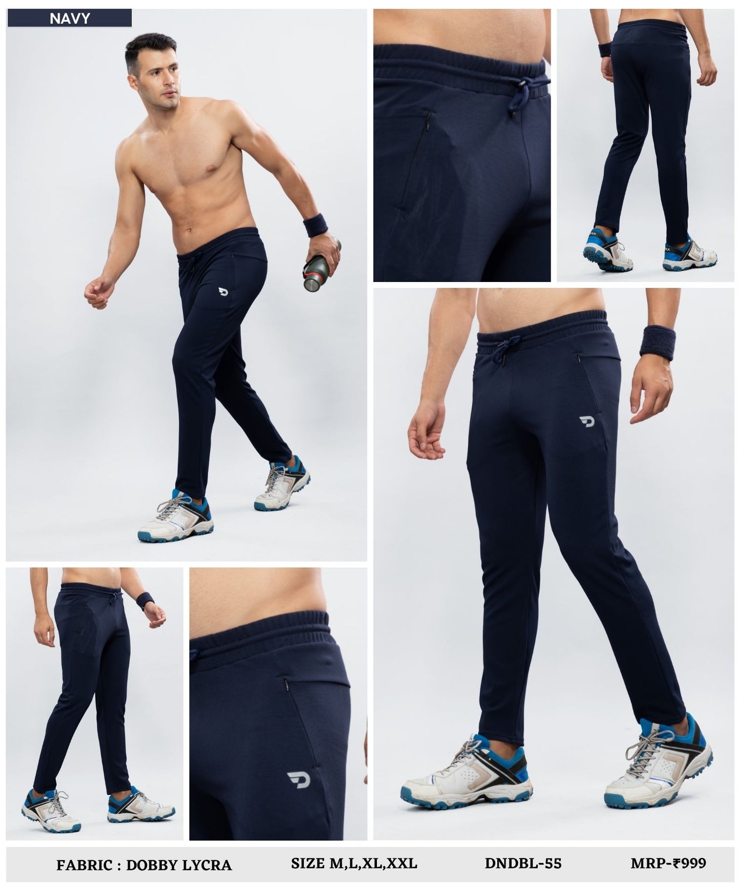 AirFlex Trackapnt _ Imported Dobby Lycra(GSM 280)