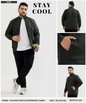 Imported Premium Quality Feather Touch Plus Size Waterproof Fabric Jacket (GSM 350)