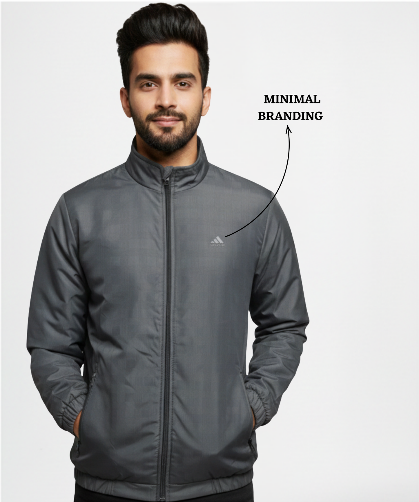 Imported Premium Quality Nylon Check Windcheater Jacket ( Gsm 350 , Rice-knit fabric inside )