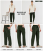 UrbanLoom Linen pant  –Imported Linen Lycra  (GSM 180)