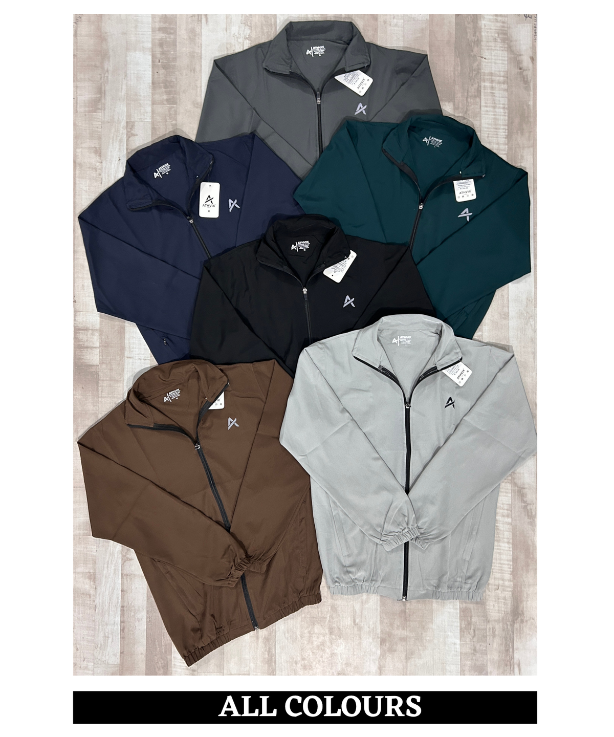 Men's NS Lycra Lightweight Full Sleeve Pre Winter Jacket with Zipper Closure | 145 GSM | Regular Fit