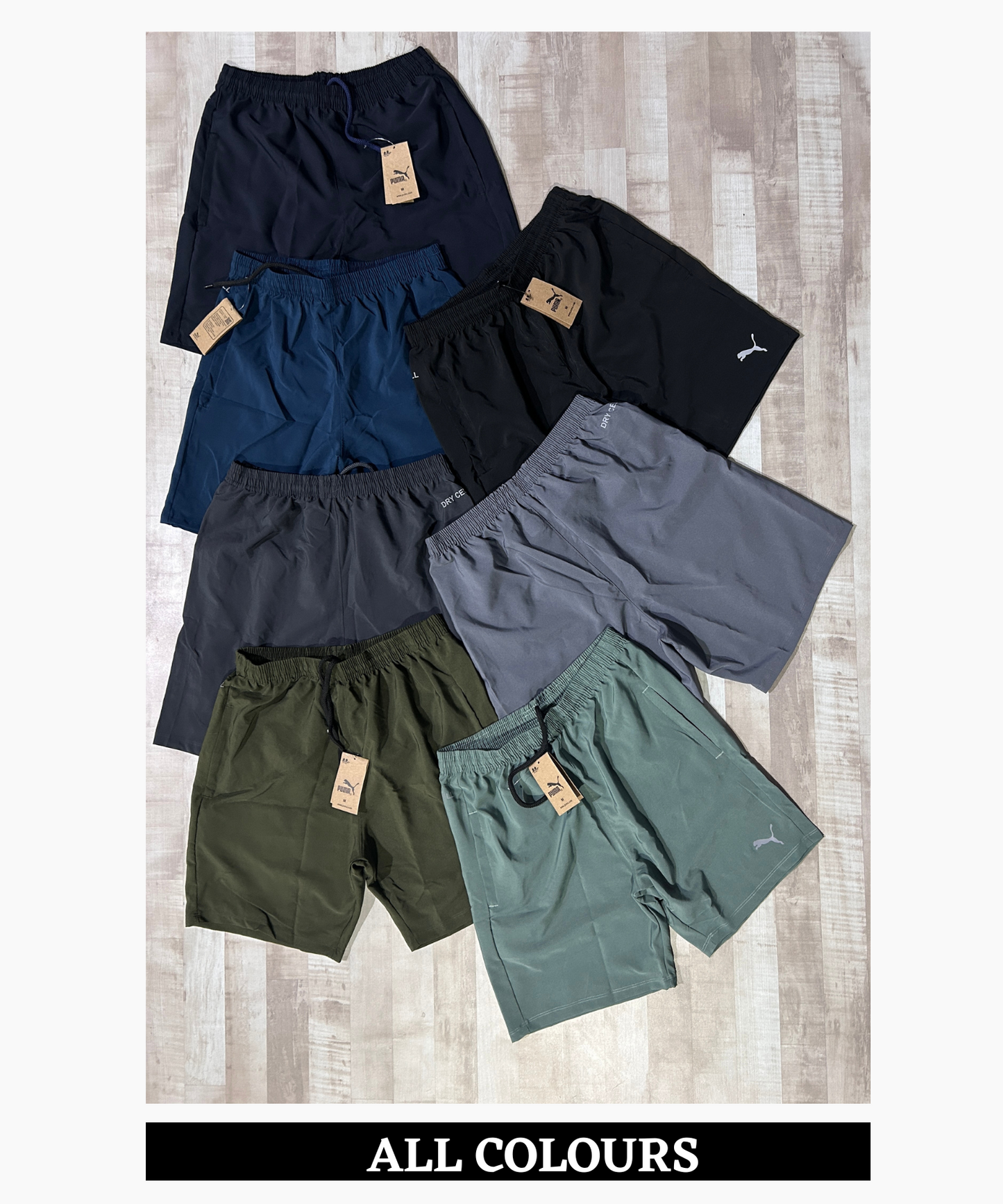 Imported Ns Parachute Lycra Shorts (15% Lycra GSM 130)