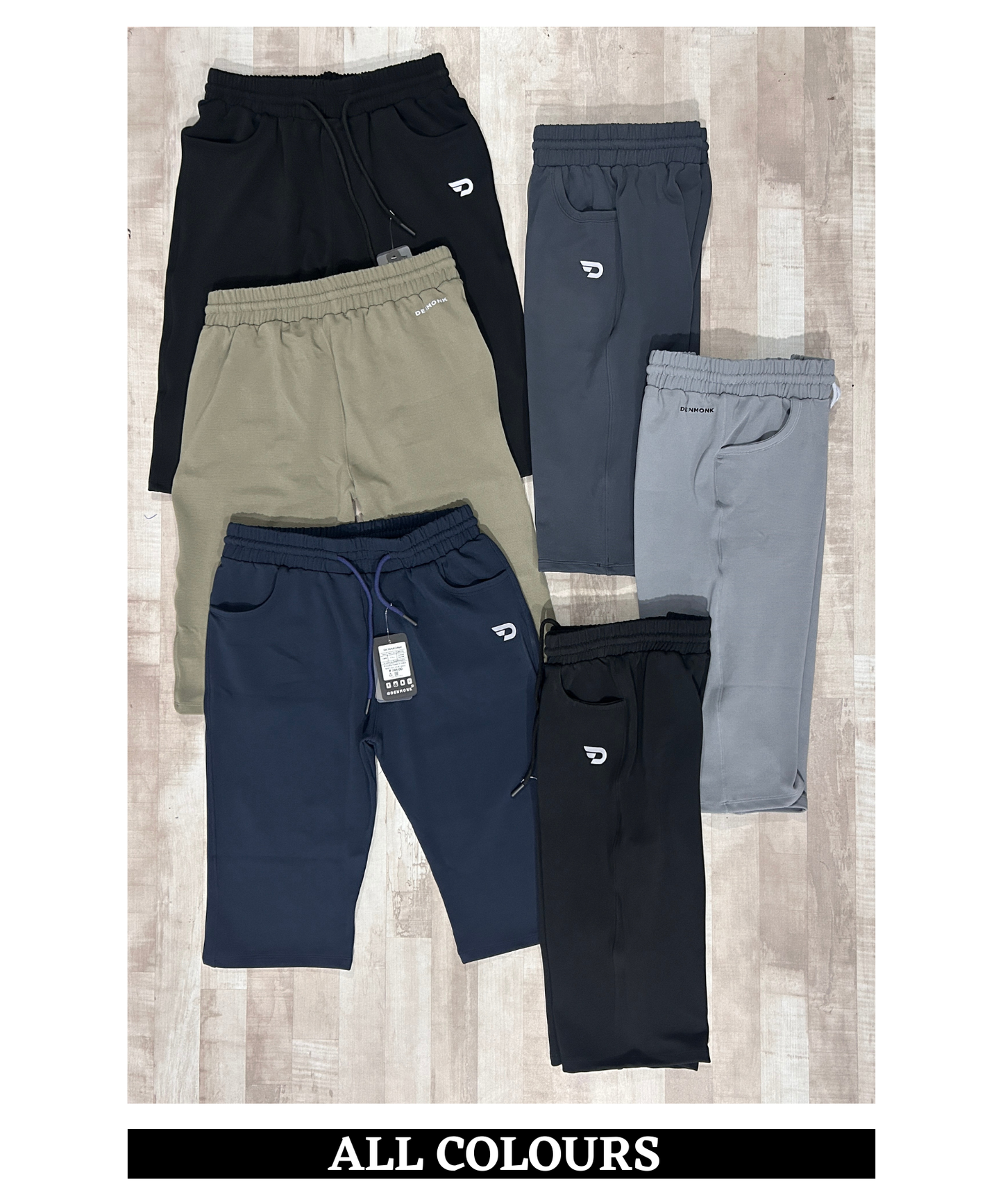 Men's Premium Imported Dobby Lycra Capri | 250 GSM | Functional D-Pockets | Regular Fit