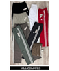 Imported Nylon Terry Lycra TrackPant With 3 Strip Design | GSM 180-190 | Straight Fit