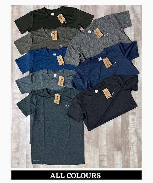 Imported 4way Milanch Lycra T-shits (GSM-180)