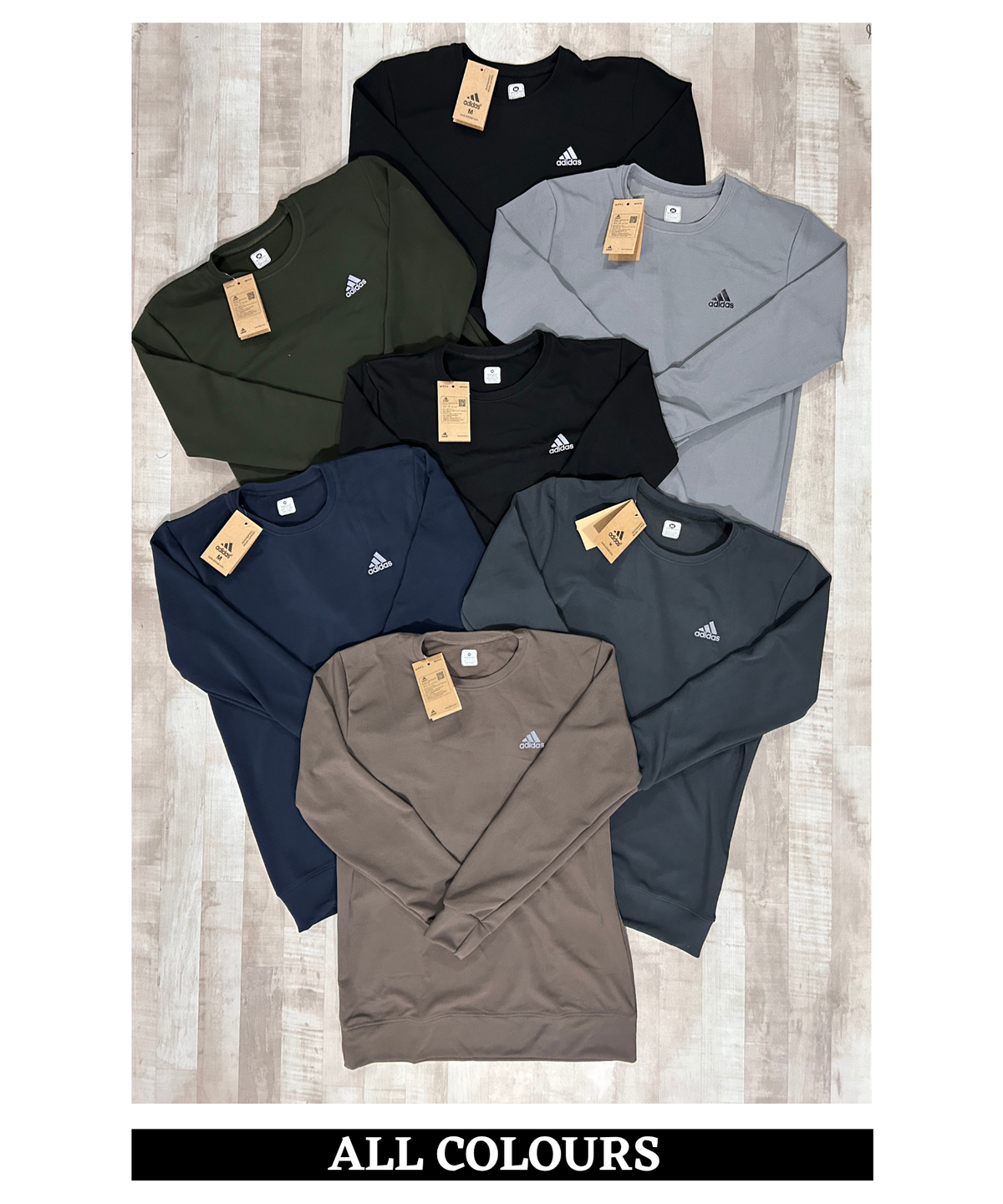 Imported Dobby Lycra Sweatshirt | GSM 250 | Regula Fit