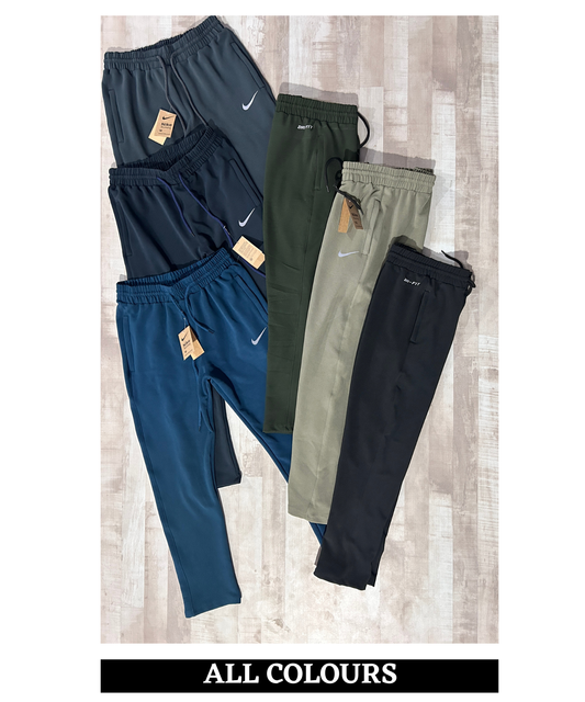 Imported Dobby Lycra Lower (GSM 280) | Ankle Fit