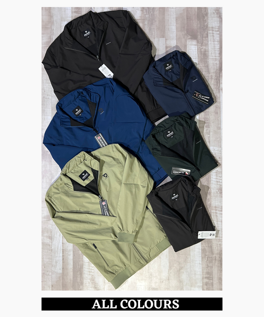 Imported Premium Quality Feather Touch Plus Size Waterproof Fabric Jacket (GSM 350)
