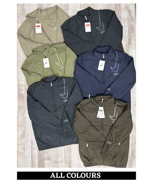 Imported Premium Feather Touch Windcheater Jackets With Inner Linning Fabric | 350 gsm | Regular Fit