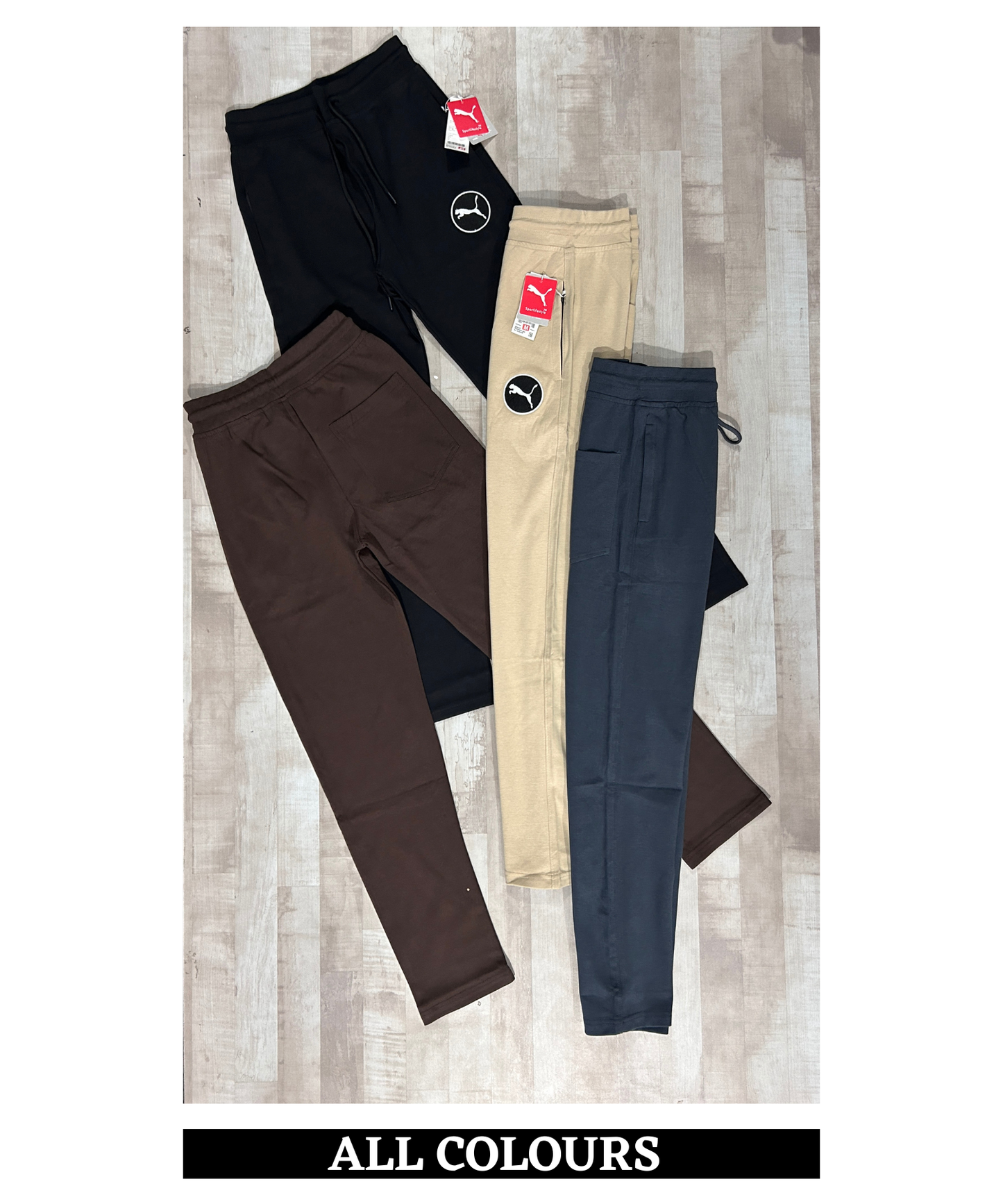 Men's Premium Quality 100% Cotton Trackpant (GSM 250) | Slim Fit