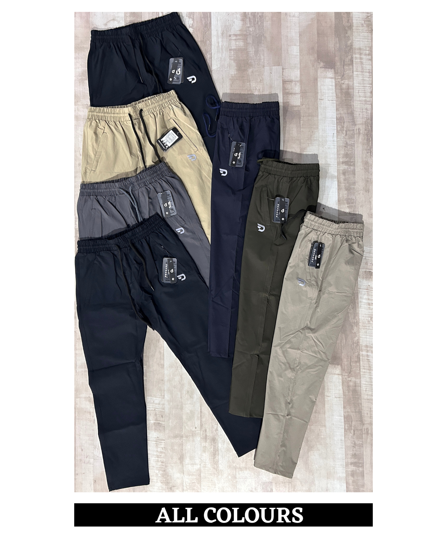 Cross Pocket Trackpant – Imported Nylon Terry Lycra (180 GSM)