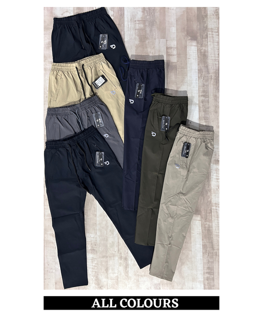 Cross Pocket Trackpant – Imported Nylon Terry Lycra (180 GSM)