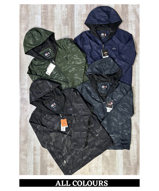 Premium Quality Camo Cotton Windcheater Jackets (GSM 350)