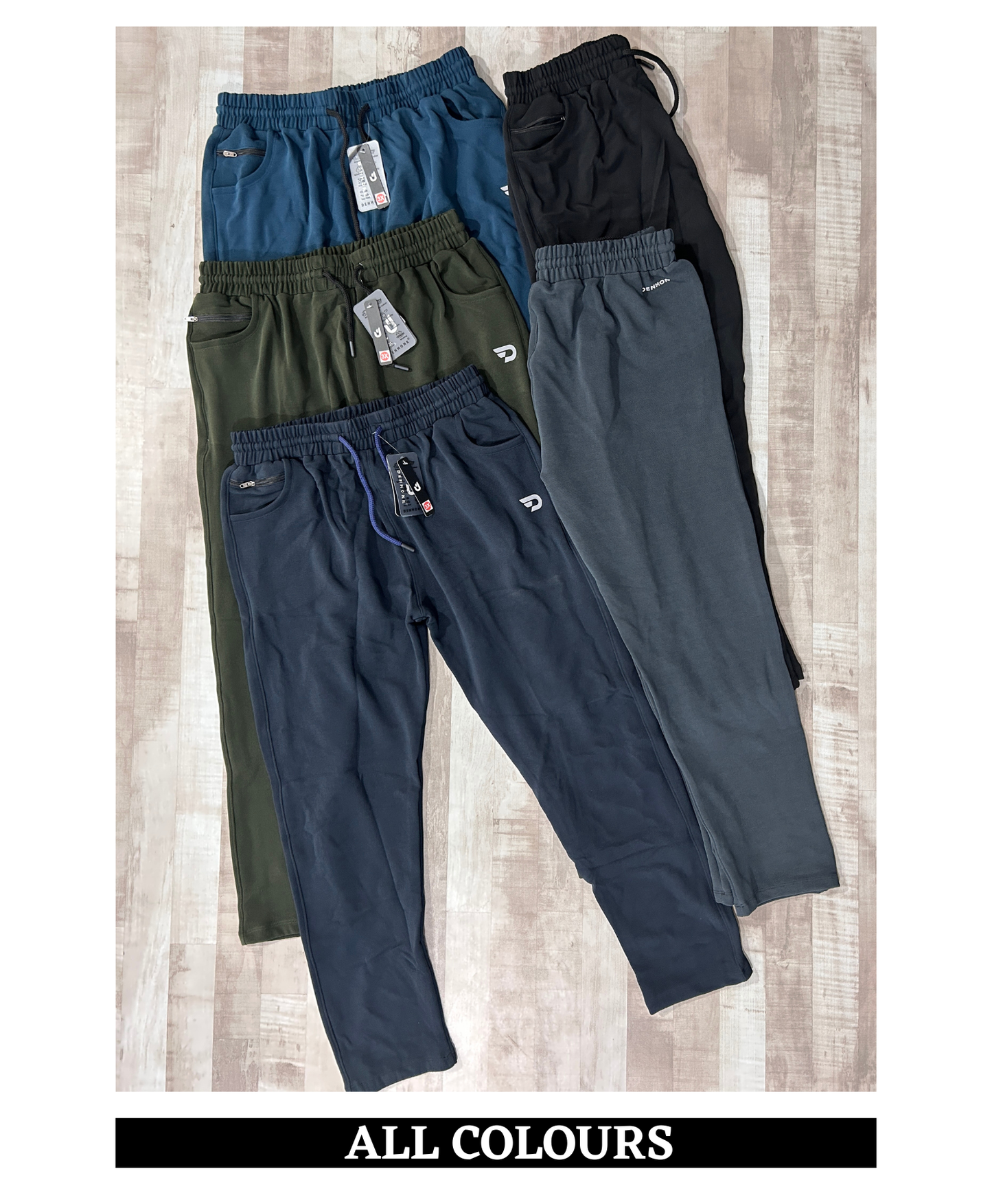 D-Pocket Plus Size Trackpant – Imported Dobby Lycra ( 280 GSM )