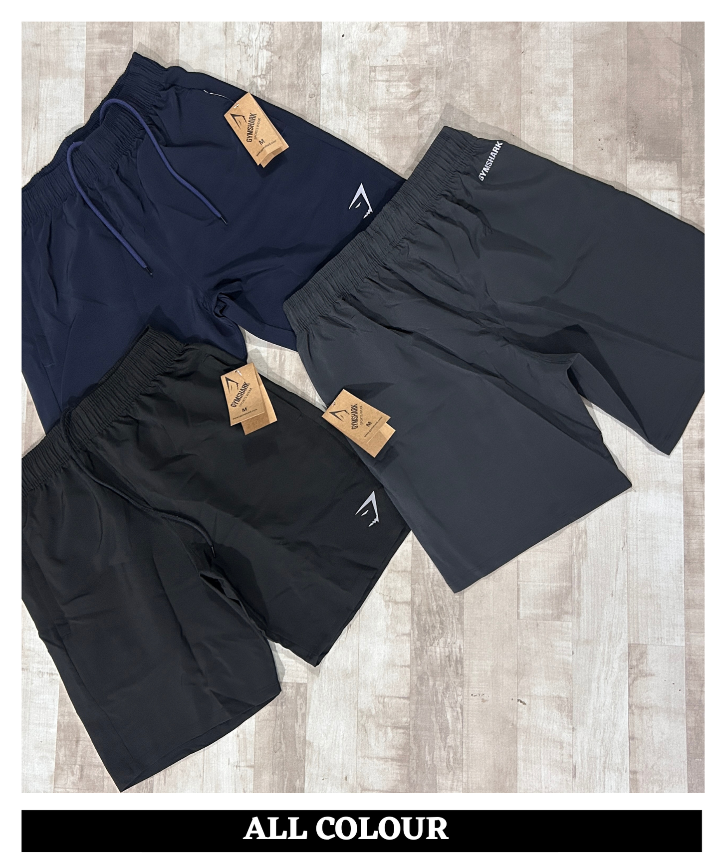 Imported Ns Parachute Lycra Shorts (12% Lycra 130 GSM)