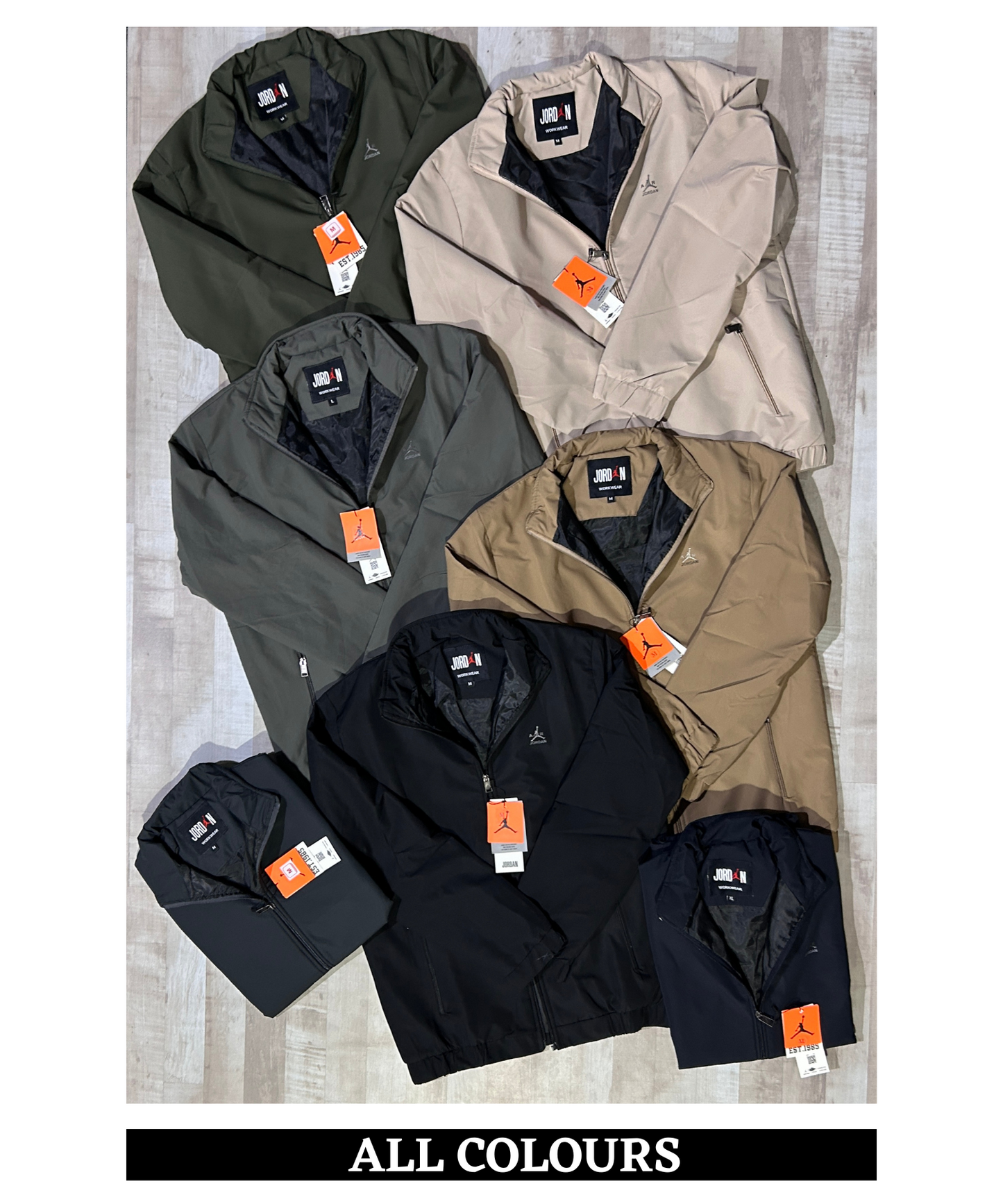 Imported 50D Spandex Waterproof Windcheater (GSM 350)
