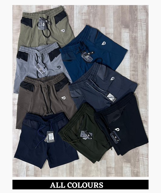 bugdot Shorts - Imported Dobby Lycra (GSM 250)