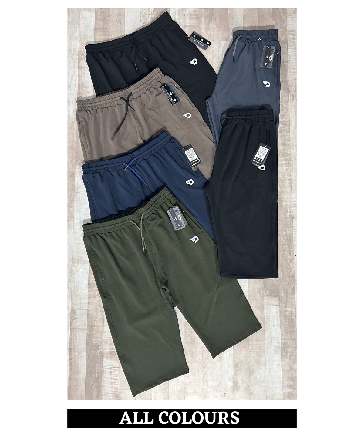 Men's Premium Imported Dobby Lycra Plus Size Capri | 250 GSM | Regular Fit