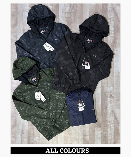 Imported Premium Quality Camo Cotton Windcheater Jackets (GSM 350)