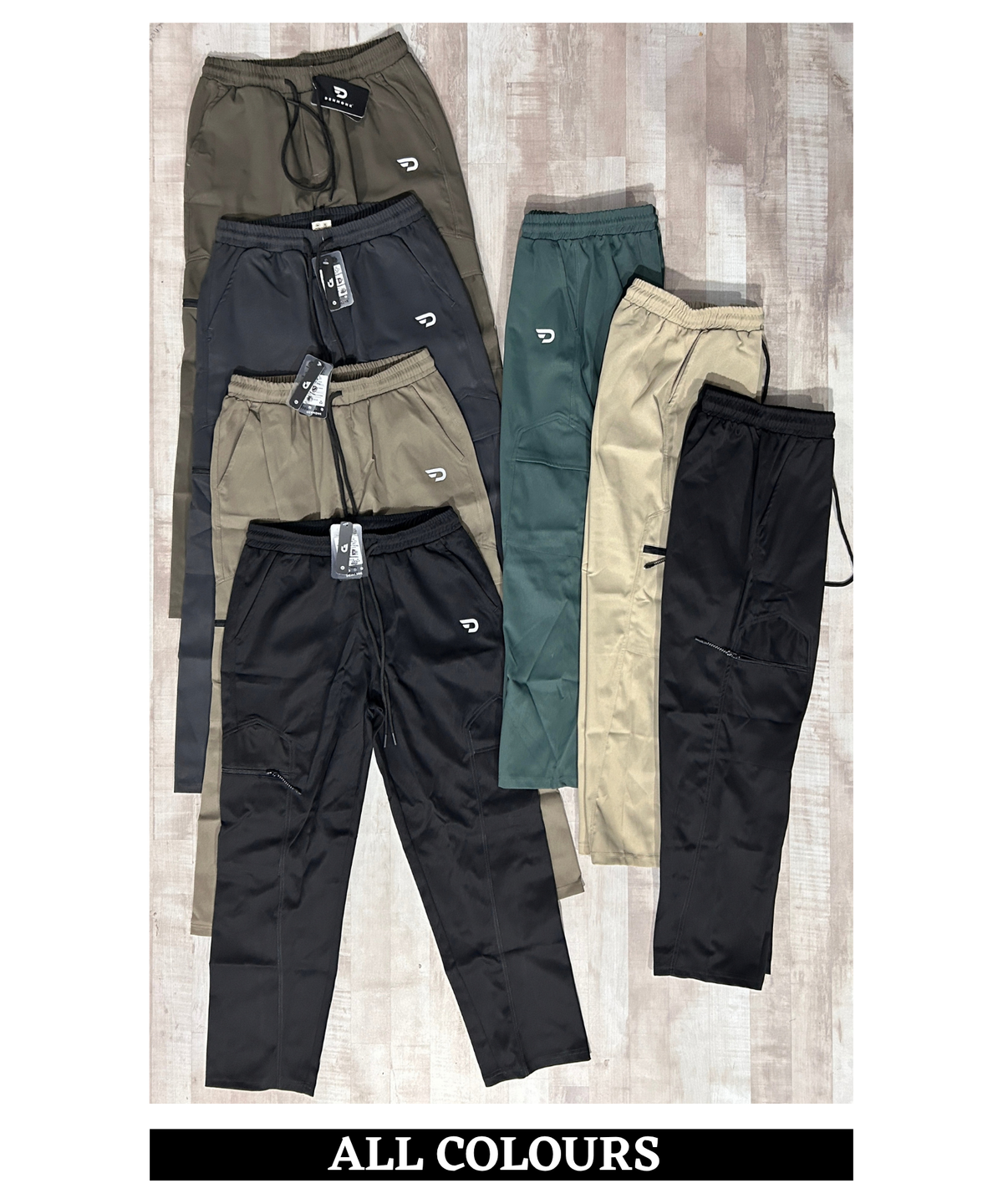 Premium Imported Nylon Dobby Terry Casual Track Pants | 190 GSM | Comfort Fit