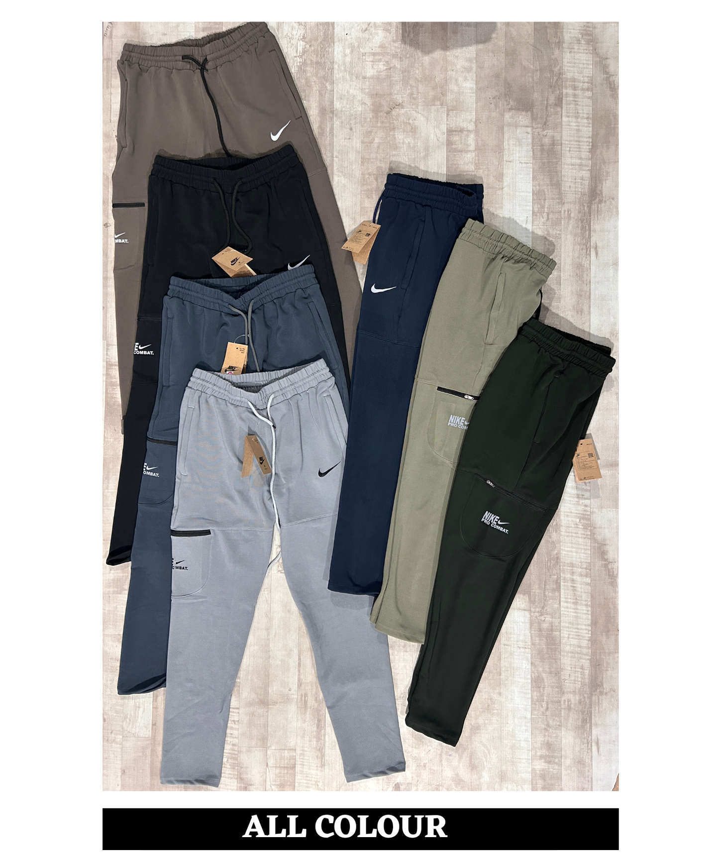 Imported Dobby Lycra Trackpant (GSM 250) | Knee Zip Pocket