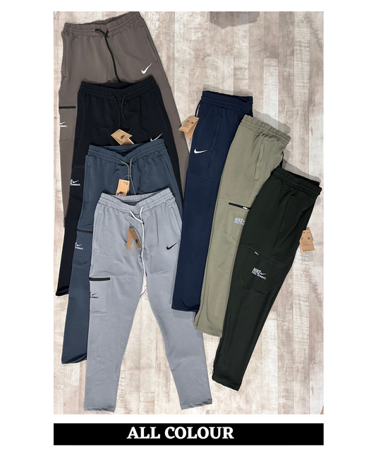 Imported Dobby Lycra Trackpant (GSM 250) | Knee Zip Pocket