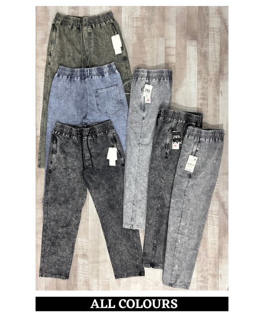 Premium Quality 100% Cotton Lycra RFD TrackPant | GSM 250 | Comfort Fit