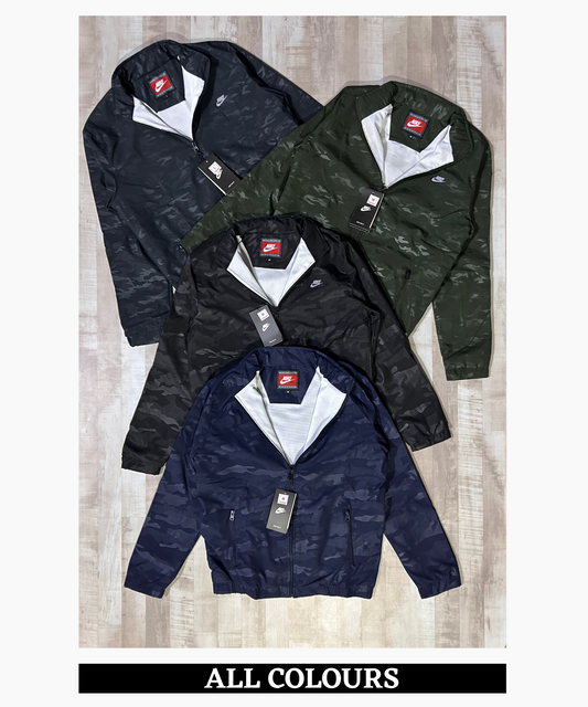 Premium Quality Camo Cotton Windcheater Jackets (GSM 350)