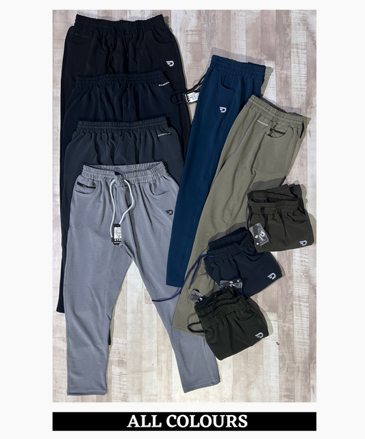 Performance Trackpants  Plus Size - Imported Dobby Lycra (280 GSM)