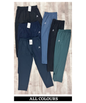 Men's Imported BirdEye Knit Track Pants | Athvix Active Wear By Denmonk | 250 GSM | Slim Fit
