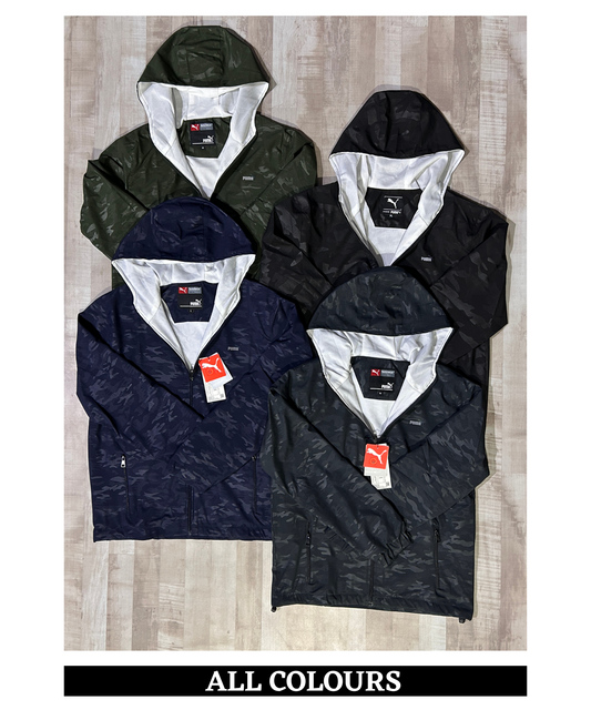 Premium Quality Camo Cotton Windcheater Jackets (GSM 350)