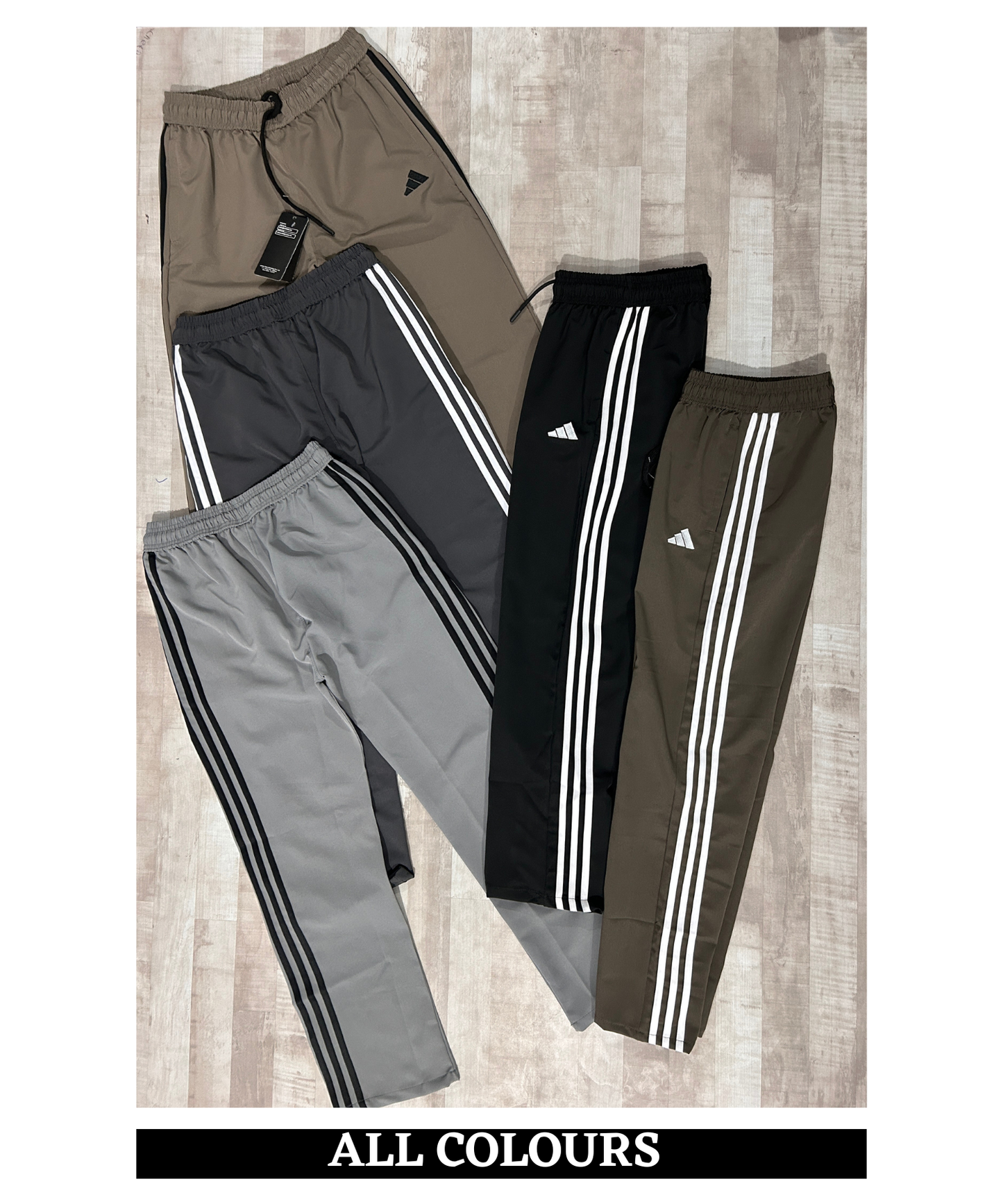 Imported Ns Terry Lycra TrackPant (GSM 180-190)| Comfort fit| 3 Stripe Design
