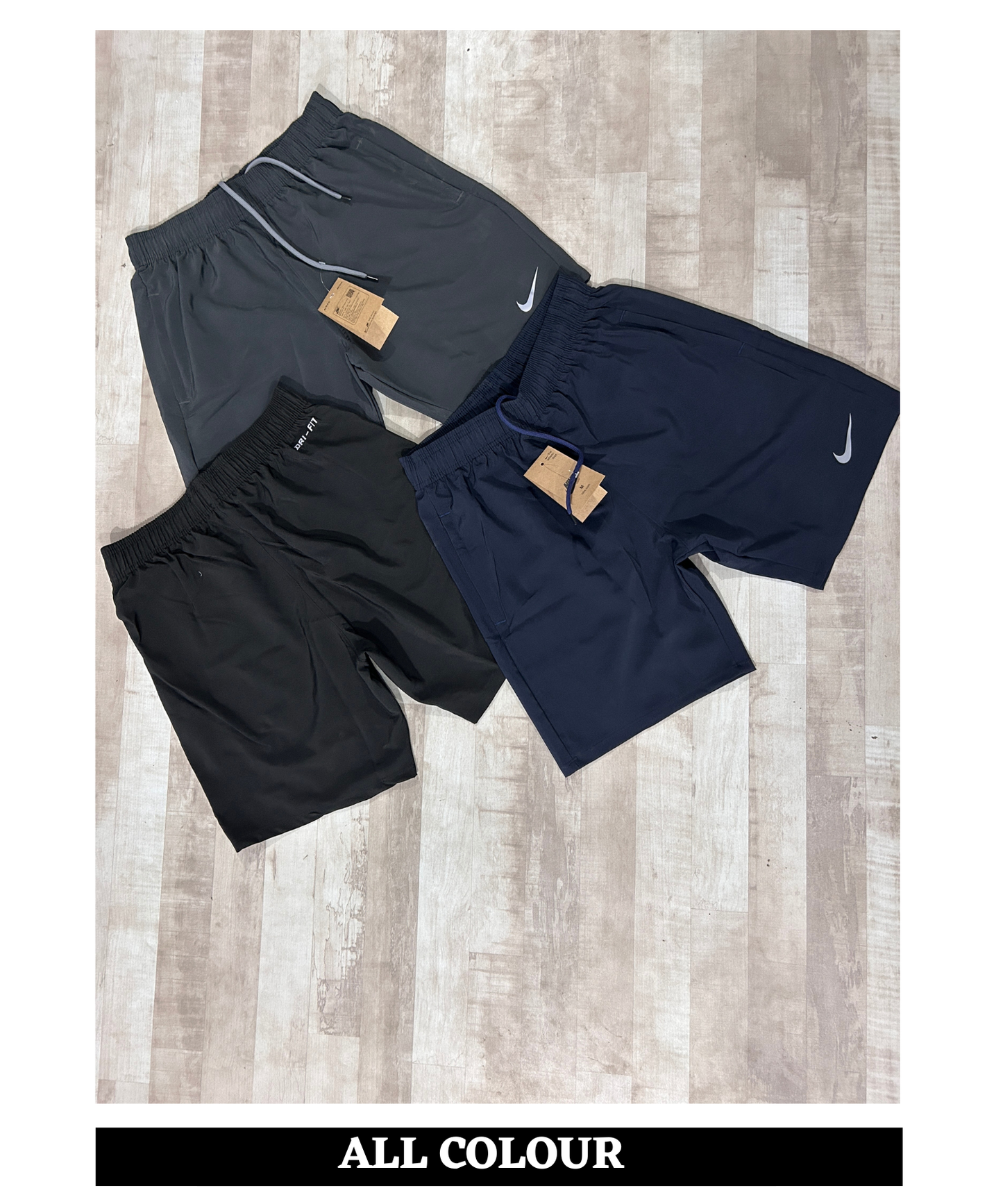 Imported Ns Parachute Lycra Shorts (130 GSM 15% Lycra)