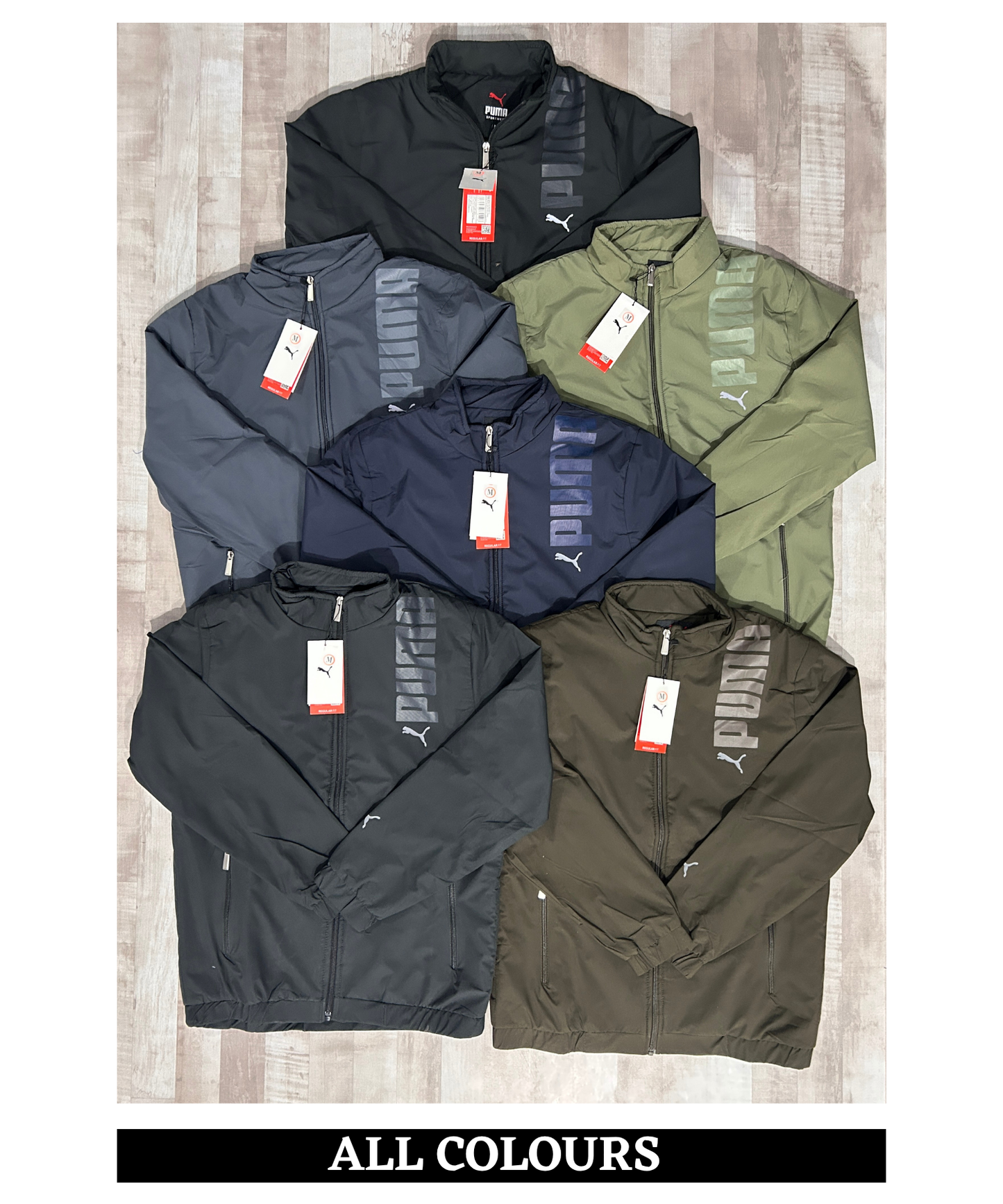 Imported Premium Feather Touch Windcheater Jackets With Inner Linning | 350 gsm | Regular Fit