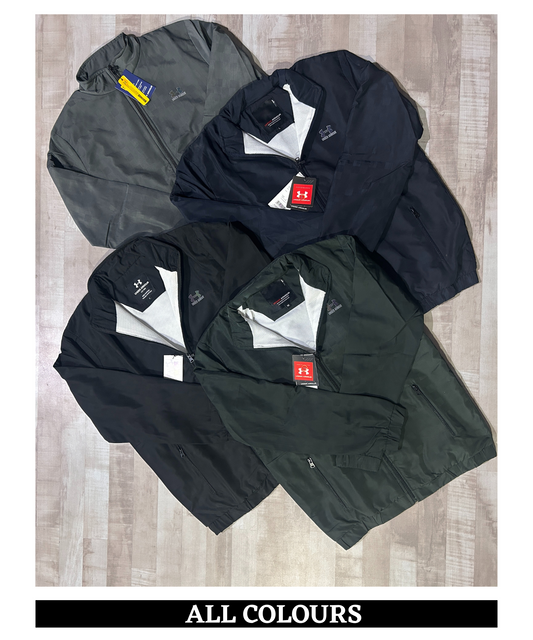 Premium Quality Nylon Check Windcheater Jackets (GSM 350)
