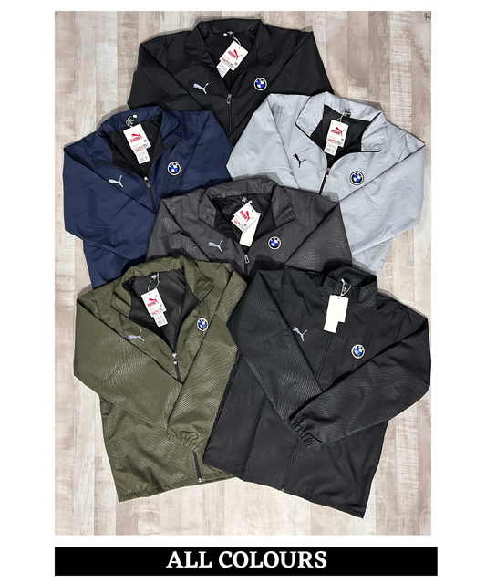 Imported Premium Quality TPU Embossed Windcheater With Inner Lining | Dual Branding Logo | GSM 350 | Regular Fit