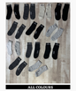 Imported  Non Towel Terry Socks