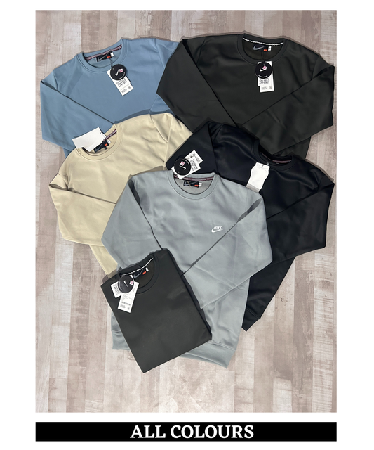 Imported Russian Fleece Lycra SweatShirts (GSM 350)