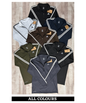 Imported 4way Taiwan Lycra Half Zipper T-Shirt with 3 Strip Design | 250 GSM | Regular Fit