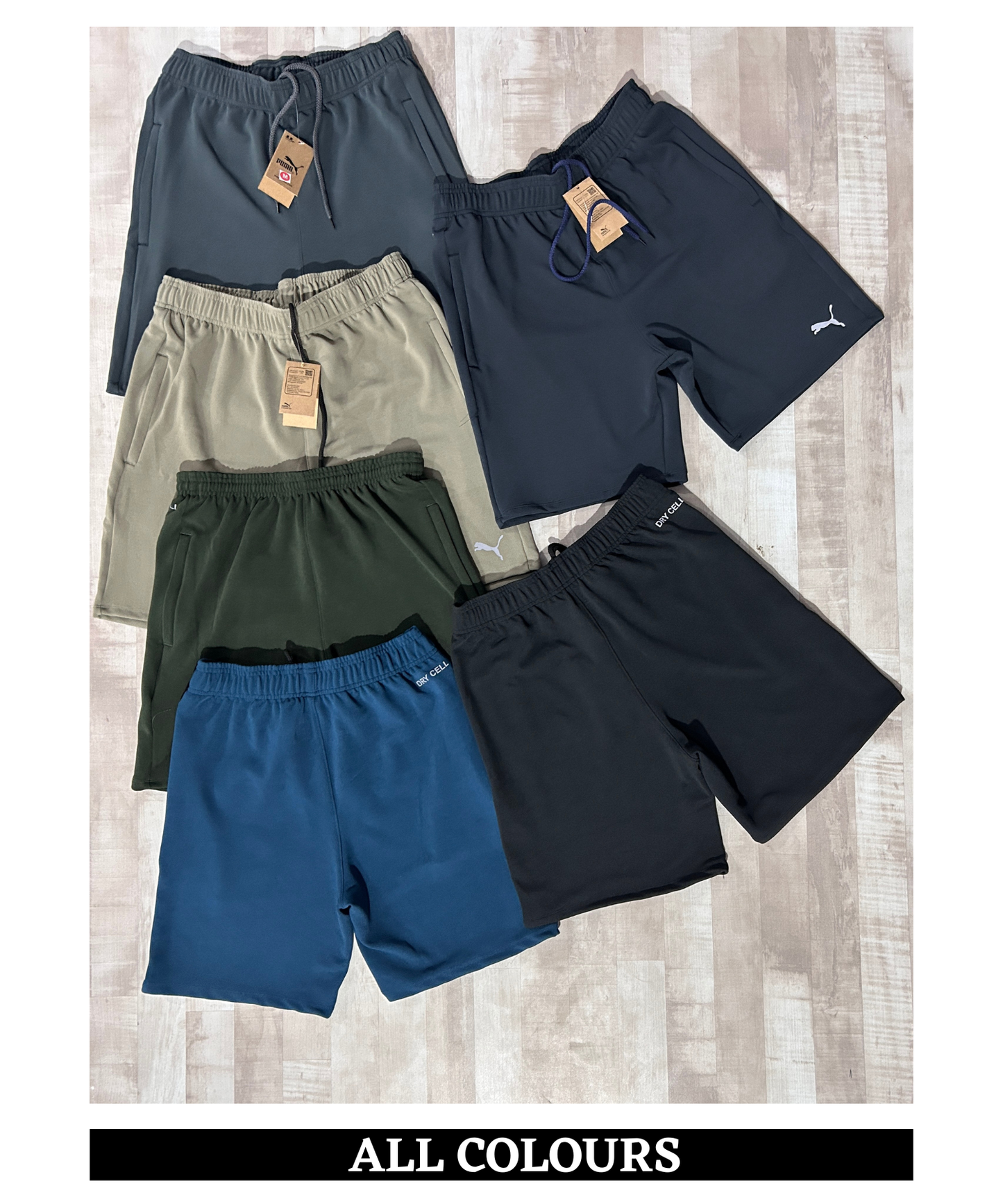 Imported Dobby Lycra Shorts (GSM 260)